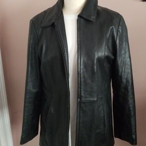 Leather jacket